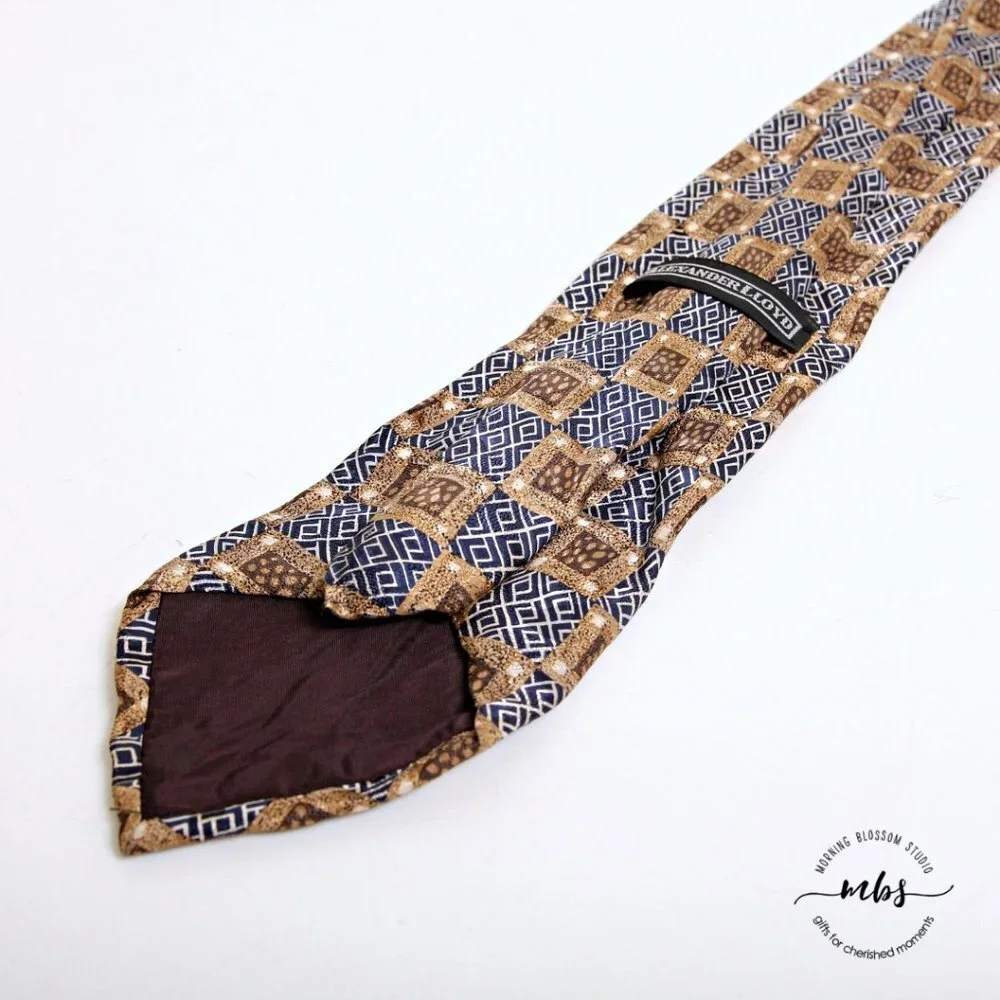 Alexander‎ Llyod Vintage Nordic Silk Tie